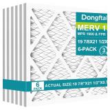 19 7/8 x 21 1/2 x 1 air filter (6-Pack) Merv13