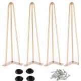 Osring 30 Inch Hairpin Table Legs with 1/2' Dia 3-