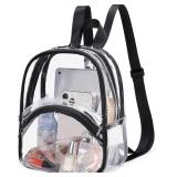 abshoo Clear Mini Backpack For Women Teen Girls Sm