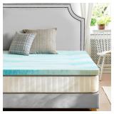 Sweetcrispy Mattress Topper Full, 3 Inch Thick Mem
