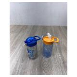 Zak Designs Sonic Kids' 2-Pack Leak-Proof Water Bo