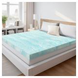 Sweetcrispy Mattress Topper King, 2 Inch Thick Mem