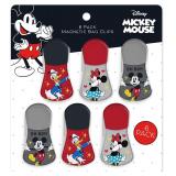 Disney Magnetic Chip Clips   Set of 6 Bag Clips fo