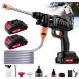 Cordless Pressure Washer, 3000W Portable Power Was