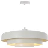 Minimalist Scandinavian White 3-Tier Pendant Light