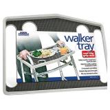 Jobar Walker Tray With Grip Mat, Gray, 1 Count 1 c