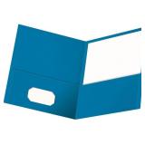 Oxford Twin-Pocket Folders, Textured Paper, Letter