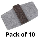 Lorell 9Ebbm|# LLR49319 Wraparound Floor Savers-Gr