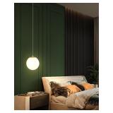 ykolupty Pendant Lighting Gold Globe Pendant Light