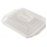 Nordic Ware Bacon Rack with Lid, 10.25x8x2 Inches