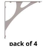 Shelf-Made Manhattan 7-3/4' Decorative Shelf Brack