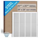 24 x 24 Inch (Duct Opening) Return Air Vent Cover,