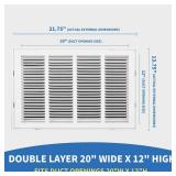 Return Air Grille Duct Opening Size Removable Face
