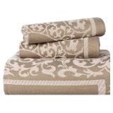 Superior Cotton-Polyester Blend Jacquard Weave Med
