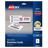 Microperforated Business Cards, 100/PK