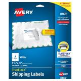 TrueBlock Shipping Labels with Sure Feed, Inkjet