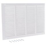 EZ-FLO 61644 Return Air Grille, 20' x 12', White