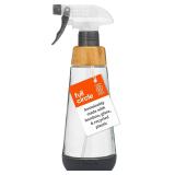 Full Circle Glass Spray Bottle 16oz, Grey