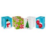 Hallmark Wrap Image Arts Holiday Gift Bag Bundle,