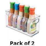 iDesign Linus BPA-Free Plastic Stackable Organizer