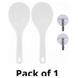 Rice Paddle Set with Hooks, 2 Pack Non Stick Rice