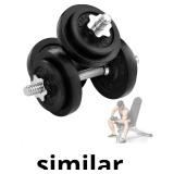 Yes4All Adjustable Dumbbells for Home Gym, Cast Ir