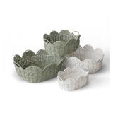 RGI Home Resin Rattan Storage Baskets - Set of 4 W