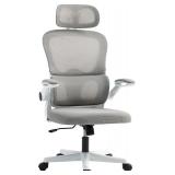 HOMCOM Ergonomic Office Chair with Flip-up Armrest