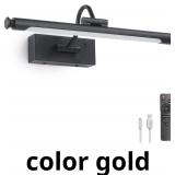 Battery Operated Picture & Frame Light   15.7' Bla