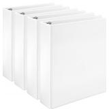 Amazon Basics 3 Ring Binder with 2 Inch D-Ring and
