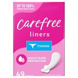 Carefree Original Thong Panty Liner, Comfortable P