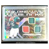 2020 Spectra Jalen Hurts Building Blocks Jersey...