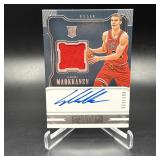 Lauri Markkanen 2017-18 Panini Dominion -...