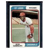 1974 Topps #350 Bob Gibson