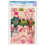 Batman #200 CGC 8.5 VF+ Key Anniversary Issue...