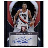 2024 Panini Totally Certified Jabari Walker Auto