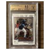 2004 Lastings Milledge Topps Chrome Autograph