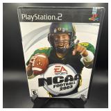 NCAA Football 2003 PS2 PlayStation 2 + Reg Card...