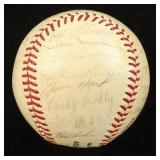 1964 Giants ONL Baseball Signed By (27) Willie...