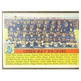 1956 TOPPS FOOTBALL #7 GREEN BAY PACKERS TEAM...