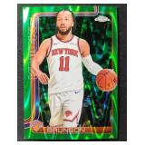 Jalen Brunson 2025-26 Topps Chrome Green...