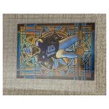 2025 Panini Justin Jefferson Jumbo Stained Glass