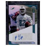 2019 Donruss Elite Preston Williams Rookie Auto