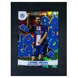 2022-23 Topps Chrome Uefa Lionel Messi Joga...