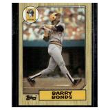 1987 Topps Barry Bonds #320 Pittsburgh Pirates