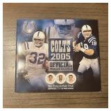 Indianapolis Colts 2005 Medallion Booklet...