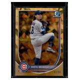 2025 Bowman Chrome Sapphire Shota Imanaga Gold...
