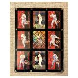 9x Mark McGwire Baseball Cards Inserts Nice