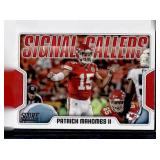 2018 Score - Signal Callers Patrick Mahomes II #16