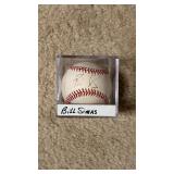 BILL SIMAS SIGNED OFFICIAL MLB BASEBALL